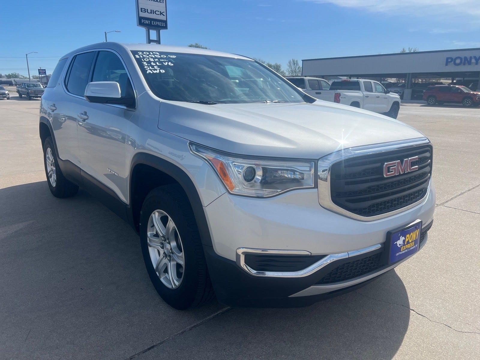 2019 GMC Acadia SLE