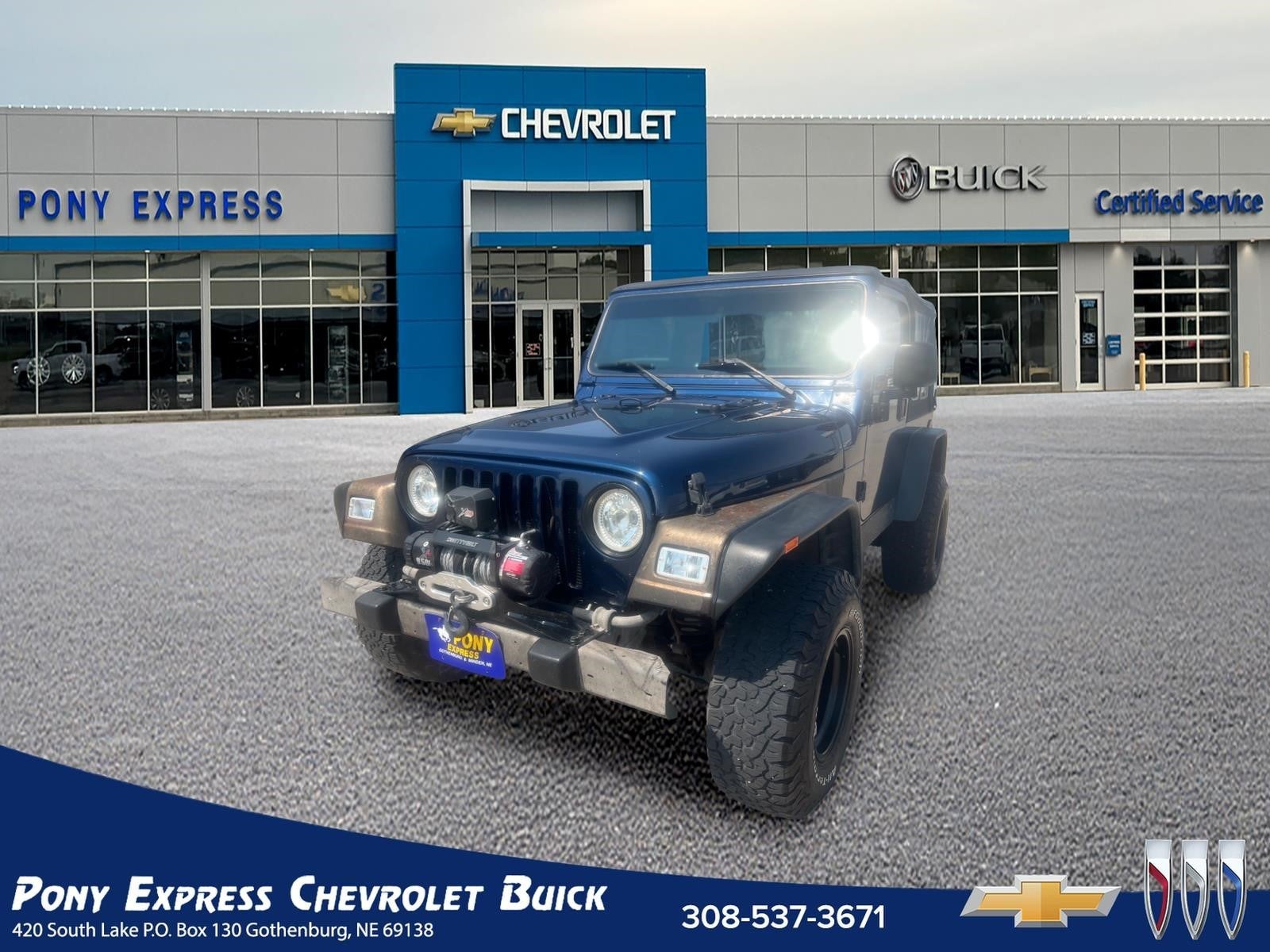 Used 2003 Jeep Wrangler X with VIN 1J4FA39SX3P366101 for sale in Gothenburg, NE