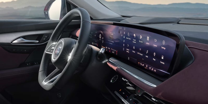 Infotainment Dashboard of Buick Envision